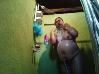 Mature milf playing with chubby pussy