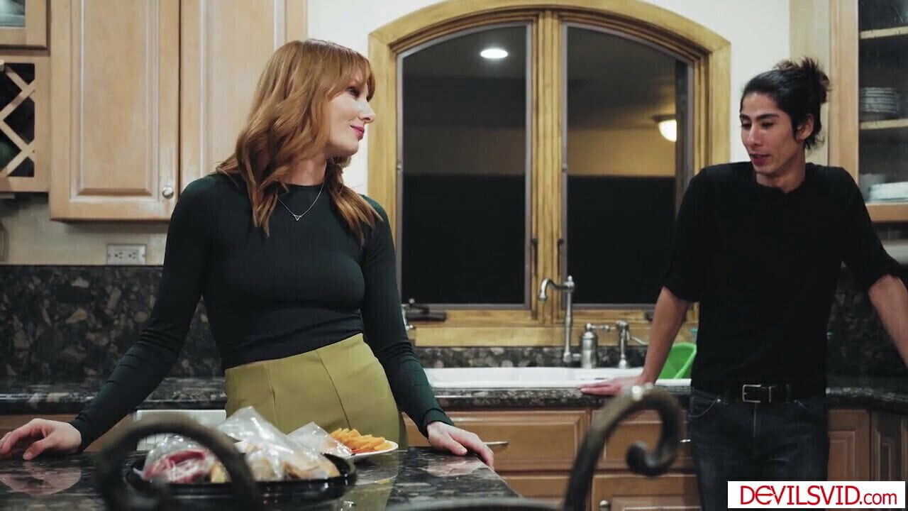 Redhead licked then fucked best friend’s husband