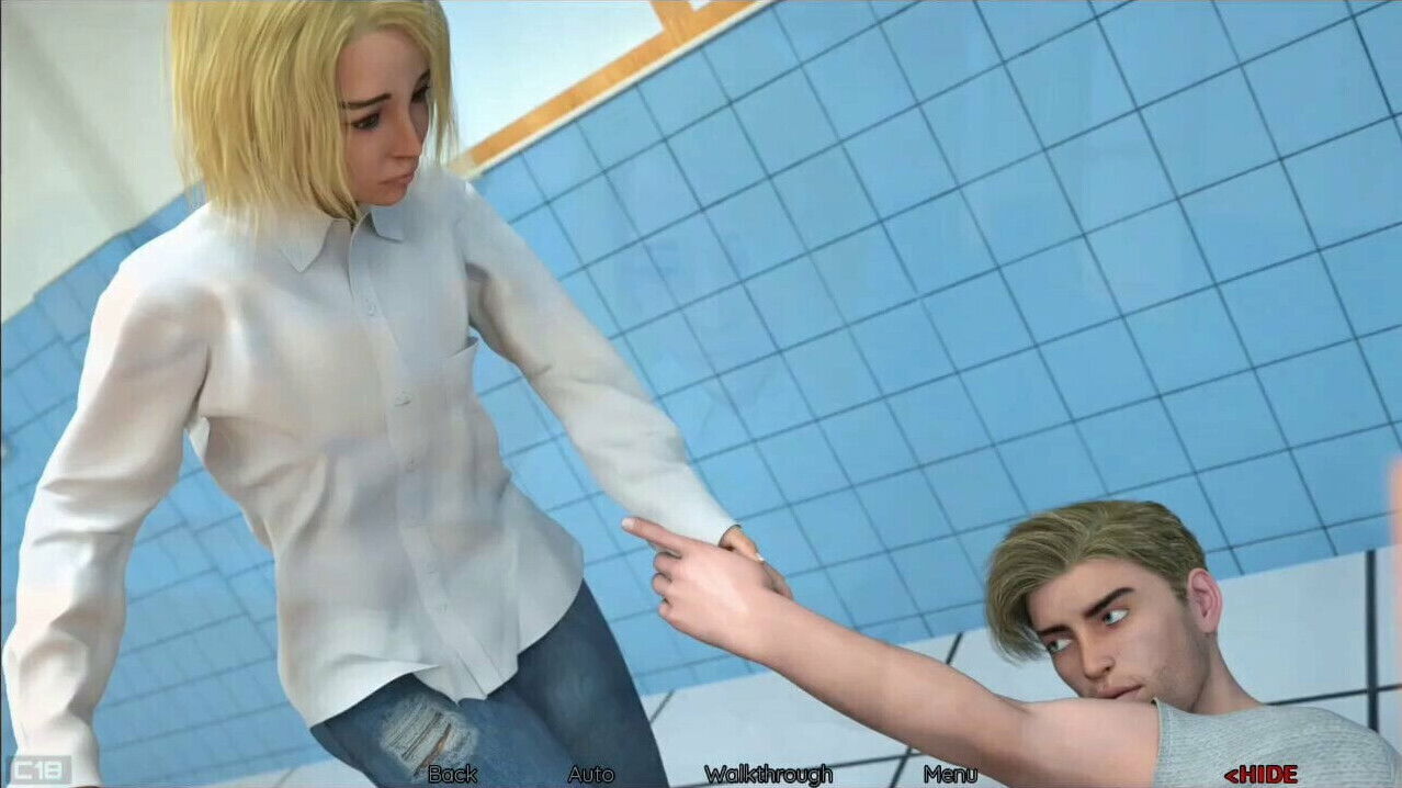 Appartment69 Getting some skimpy swimming suit