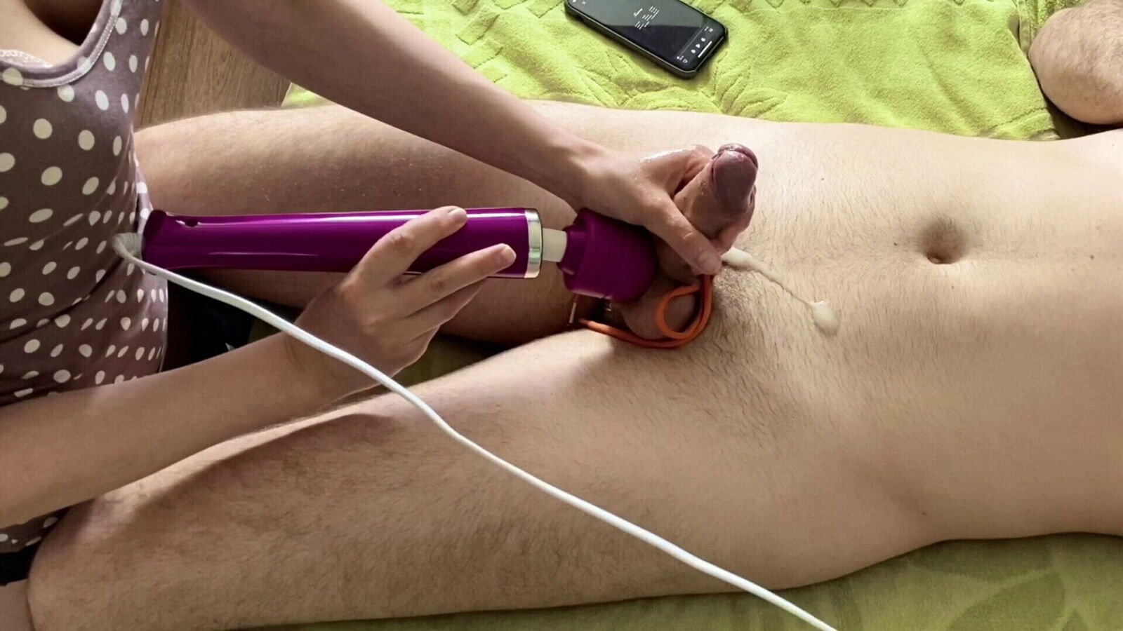 Edges With Hitachi Ruined Orgasm