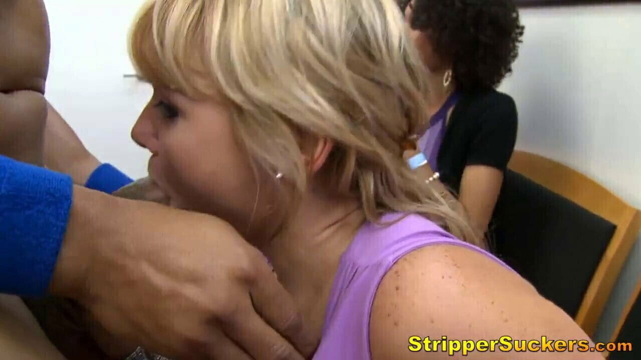 Co-Workers Stripper’s Cocks Office Party