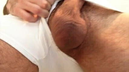 Huge cock cum action