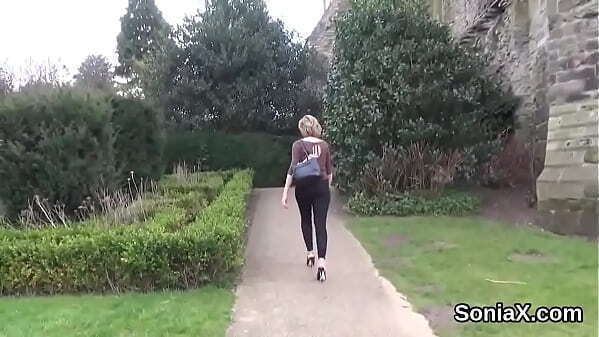 Unfaithful british milf lady sonia unveils breasts