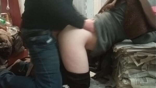 Bent over whore barn again. Fucked doggy style finished ass.