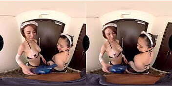 Mio Kimijima / An Sasakura - Slippery Lotion Maid Delivery Service Health 120% Plump You can'_t wait for her to give you a blowjob with her cute eyes!