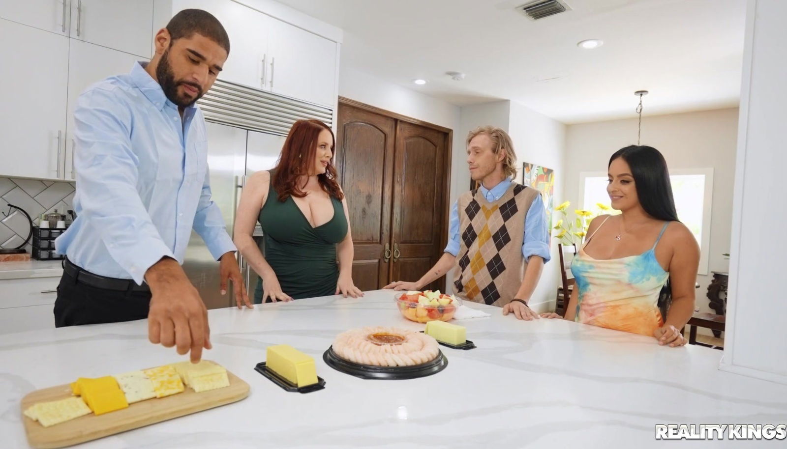 Cheating wives Maggie Green Nola Exico having bedroom