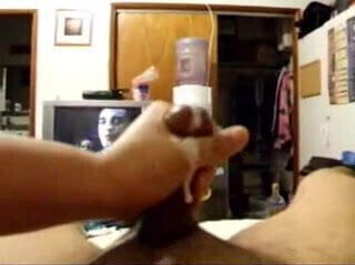 Friend Gives A Handjob