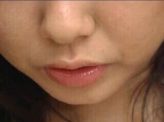 Asian bouncing her giant big tits