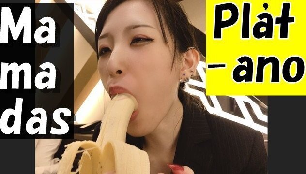 puedo poner condón plátano junto boca♥ Japonés mamadas, pajas