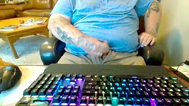 White Collared Shirt 🏌️‍♂️ Takes Dick Makes Mess Brand Khaki Pants