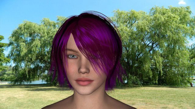 Sexy, Cute, Girl, Flirting, Animation