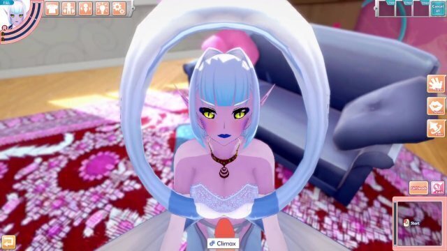 3D/Anime/Hentai: Spirit Girl gives best blowjobs (POV)