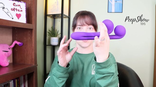 Review Snail Vibe Dual-Stimulating Vibrator, Courtesy Peepshow Toys!
