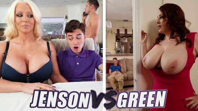 BANGBROS Battle Stepmom GOATs: Alura Jenson Maggie Green
