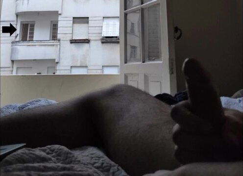 Window flash dick naked neighbors