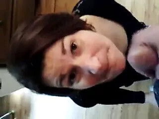 Amateur milf wife blowjob swallow homemade