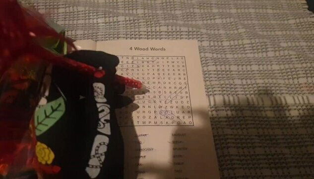 Wood. Word Search (Part