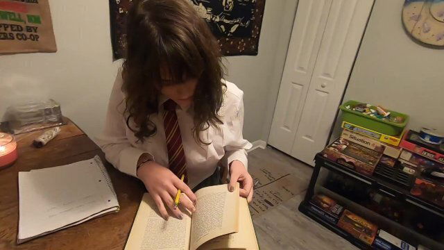 Wizard Nerd Harmonie Drinks Wrong Potion Needs Bigger Wand Amber Moons solo female play