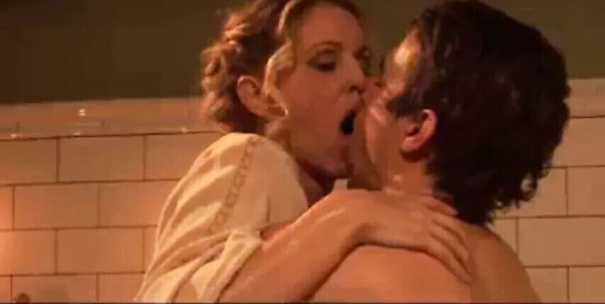 Bath fuck stepmom stepson