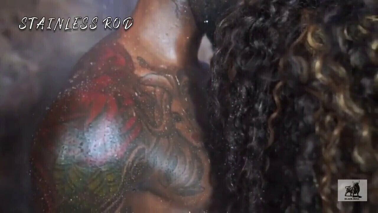 Black satisfy Curvy Slut’s cravings Shower