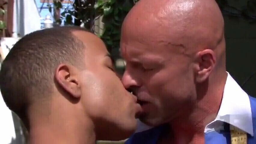 Muscle fucks latino outside