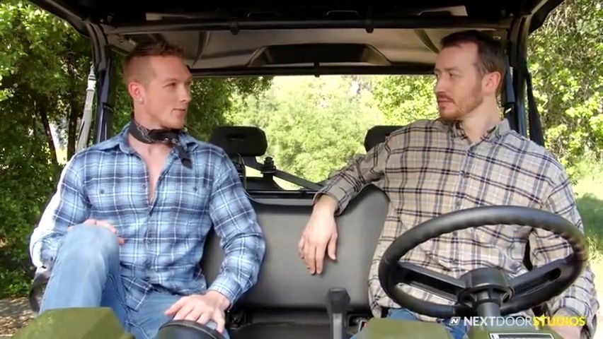 Mark Lengthy And With Jackson Cooper