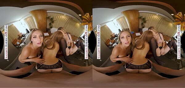 Naughty America Slutty coworkers, Kayley Gunner, Kenzie Taylor, &amp_ Skylar Snow, will anything work early enjoy Labor weekend