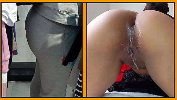 Esta Teen Estaba Comprando Ropa Termina Montando Gran Culo Polla Hasta Corre Dentro