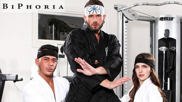 BiPhoria Karate Master Trains Students Cobra