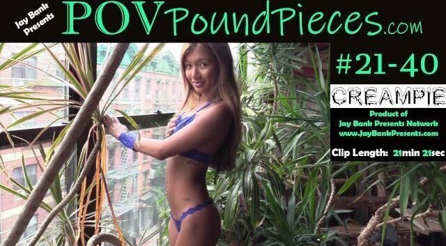 #21-40 Creampie Clara Trinity gets Pussy FILLED with Cum! x Jay Bank Presents