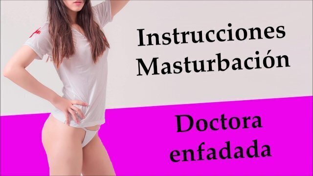 español Doctora enfadada paga contigo