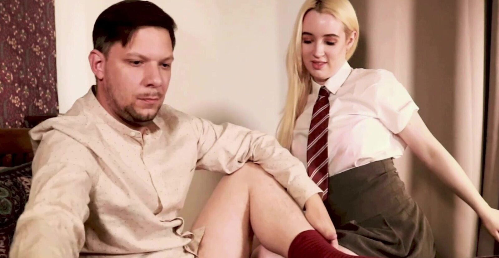 Blonde Lana Harding gets fucked missionary boyfriend