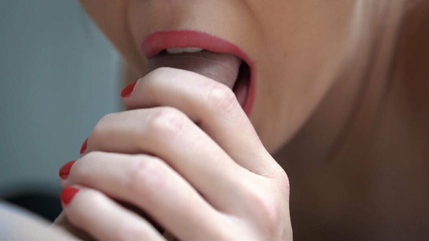 TEEN SUCKED BWC, Morning Blowjob Massive Cumshot