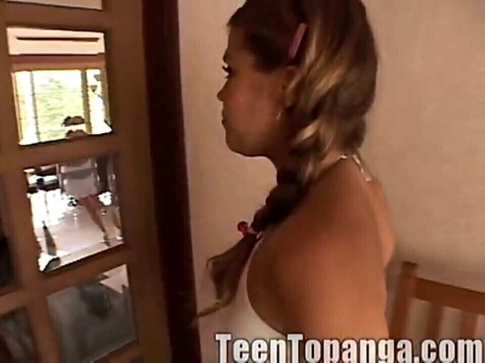 Lesbian Topanga teen gets naughty