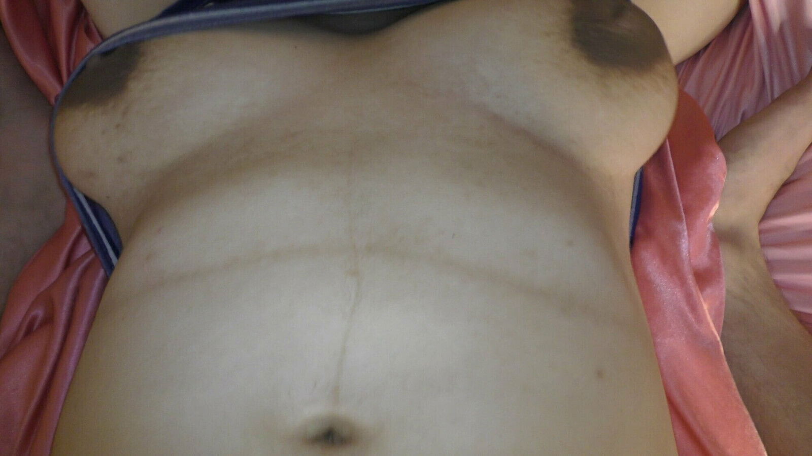 Rubbing stepsister’s pussy through panties until cums