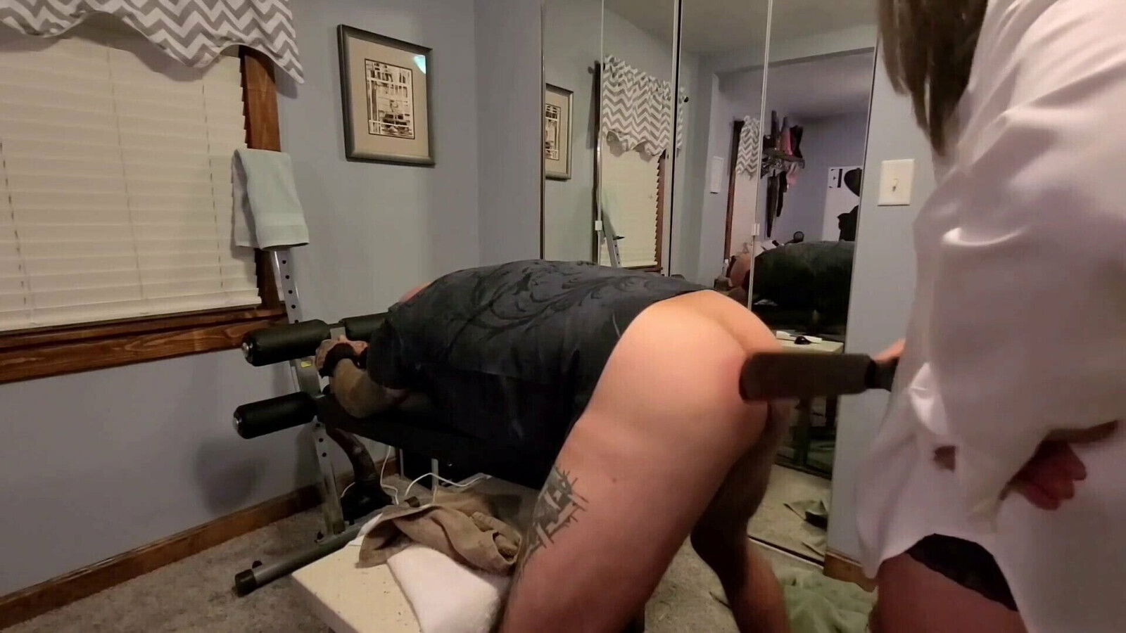 Miss punishes Joey with Firehose from MrHankeystoys