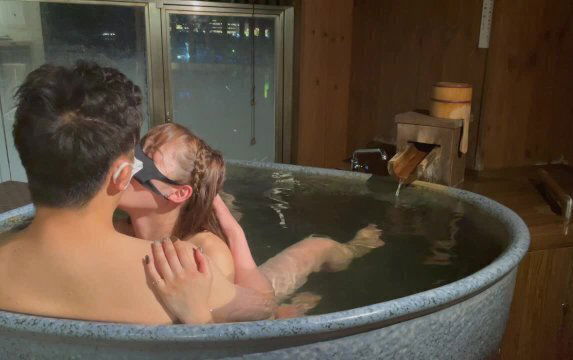 動物園で女子大生と露出ハメ撮りデートから露天風呂で野外露出で見せつけ中出しSEX！♡RYO&YUU♡素人カップル/歳の差/10代/美少女/色白/スタイル抜群/野外露出/パンチラ/着替え/温泉/フェラ