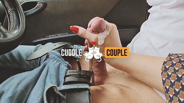 Handjob for a guy who agreed to give me a ride