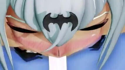 Alice sucking on a popsicle?