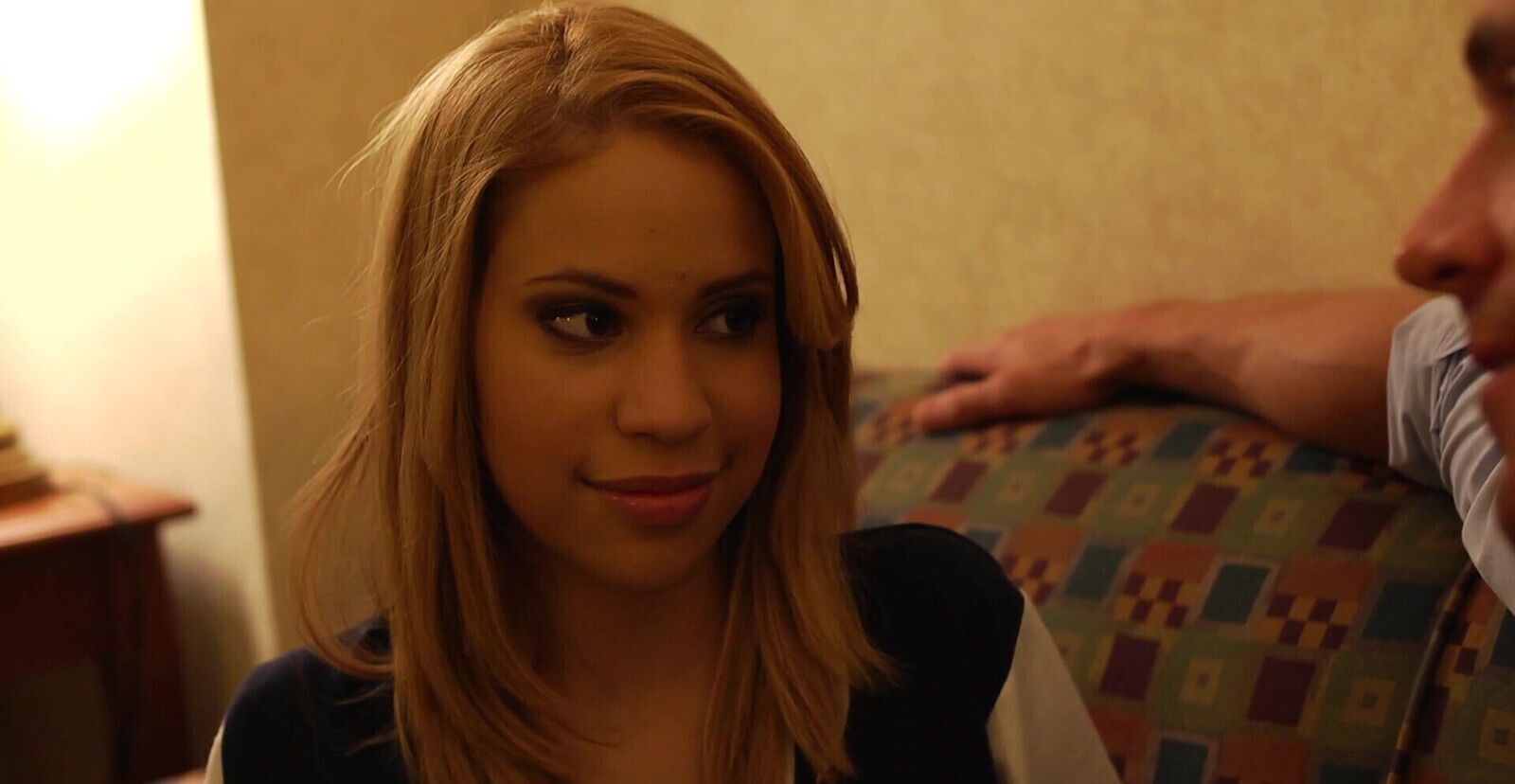 Amateur chick Olsen gets fucked large white manhood