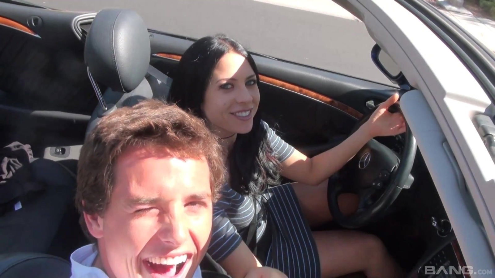 Passionate quickie hotel room with naughty Joey Ambrosiano