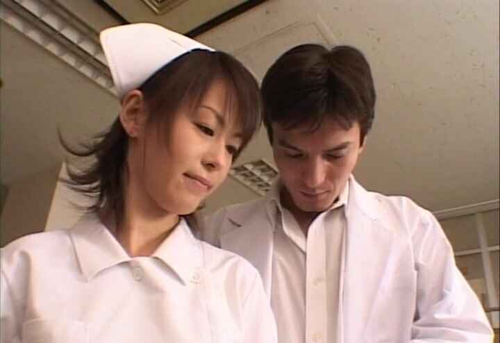 Naughty Japanese nurse giving good rimjob Konomi Sakura