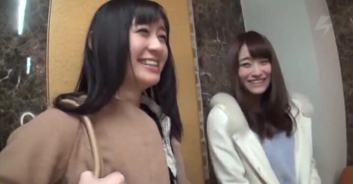 Japanese threesome with naughty Minato Riku bestie