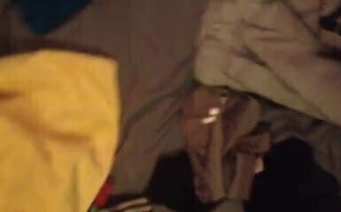 Took young girls laundry bag 