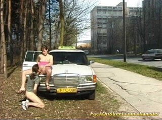 taxi fuck public street