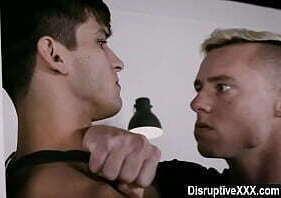 Closeted hunk fuck army buddy barracks