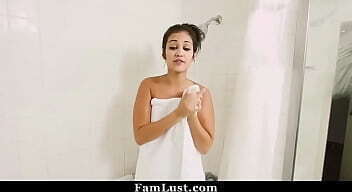 Pervert Step Brother Blackmails His Step Sister