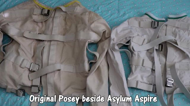 Replica Posey straitjacket comparison original