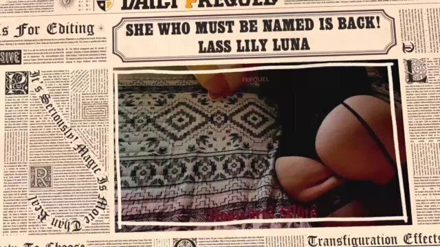 Lass Lily Luna in the Daily Prophet 