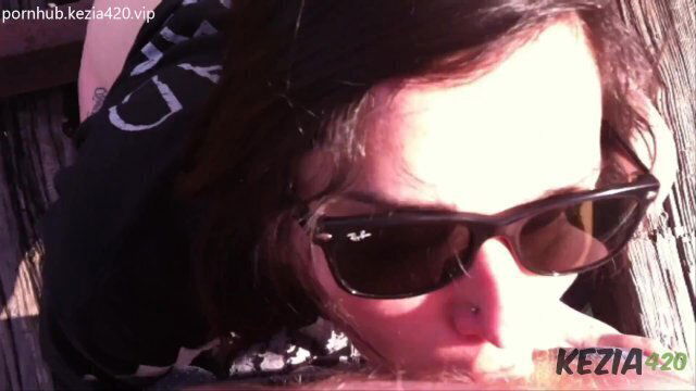 Public Outdoor Blowjob on a 400-ft Tall Bridge